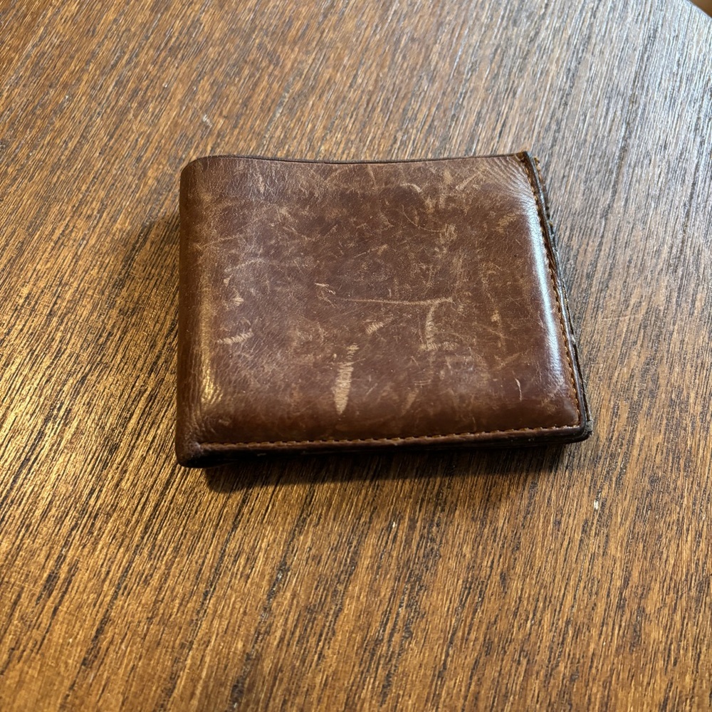 J. Crew Brown Leather Wallet
